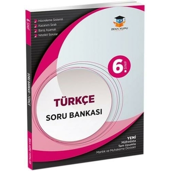 Zeka Küpü Yayınları 6. Sınıf Türkçe Soru Bankası Komisyon