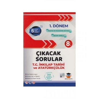 Zeka Küpü Yayınları 8. Sınıf 1. Dönem T.c. Inkılap Tarihi Ve Atatürkçülük Çıkacak Sorular Soru Bankası Komisyon