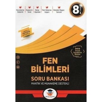 Zeka Küpü Yayınları 8. Sınıf Fen Bilimleri Soru Bankası Komisyon