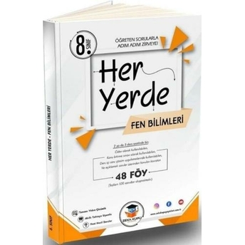 Zeka Küpü Yayınları 8. Sınıf Her Yerde Fen Bilimleri 48 Föy Komisyon