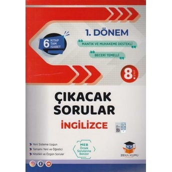 Zeka Küpü Yayınları 8. Sınıf Lgs 1. Dönem Ingilizce Çıkacak Sorular Komisyon