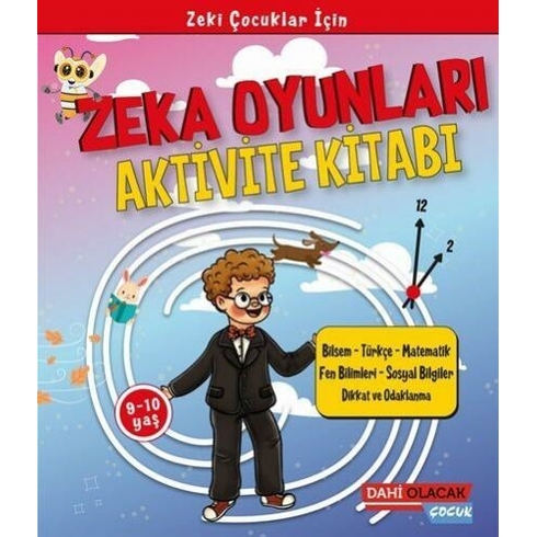 Zeka Oyunları Aktivite Kitabı 9-10 Yaş