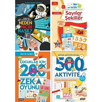 Zeka Oyunları Seti (4 Kitap Takım)