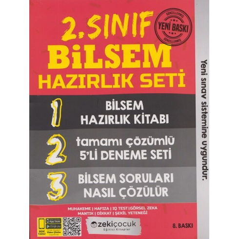 Zeki Çocuk 2. Sınıf Bilsem Hazırlık Seti Komisyon