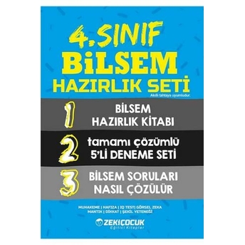 Zeki Çocuk 4. Sınıf Bilsem Hazırlı Seti Komisyon