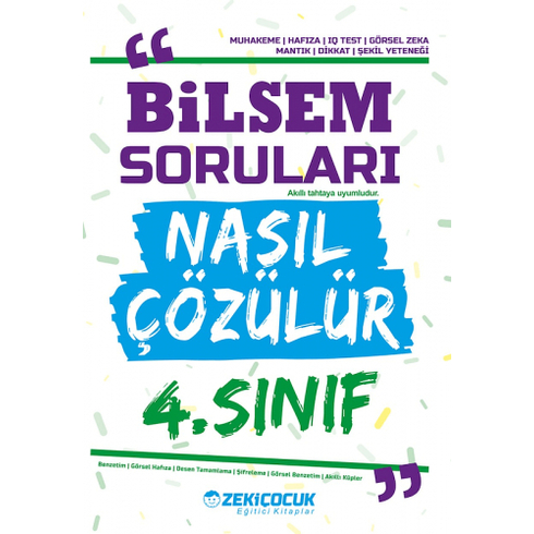 Zeki Çocuk 4. Sınıf Bilsem Soruları Nasıl Çözülür