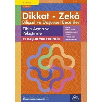 Zihin Açma Ve Pekiştirme (8 - 9 Yaş) - Dikkat Zeka Alison Primrose