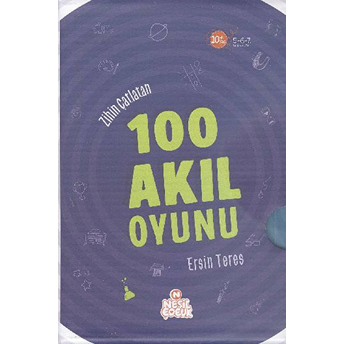 Zihin Çatlatan 100 Akıl Oyunu Seti (5 Kitap) Ersin Teres