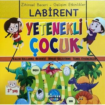 Zihinsel Beceri Gelişim Etkinlikleri Labirent Yetenekli Çocuk 3