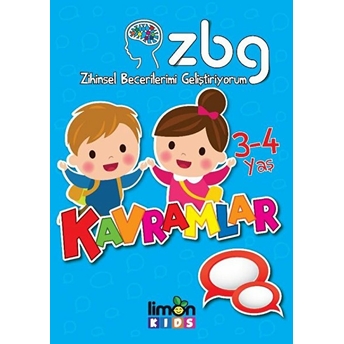 Zihinsel Becerilerimi Geliştiriyorum 3-4 Yaş Kavramlar Kolektif