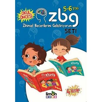 Zihinsel Becerilerimi Geliştiriyorum Seti 5-6 Yaş (4 Kitap Takım) Kolektif