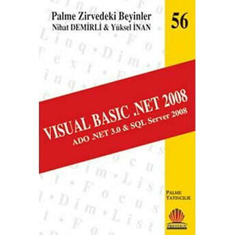 Zirvedeki Beyinler 56 / Visual Basic .Net 2008 Yüksel Inan