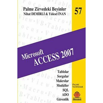 Zirvedeki Beyinler 57 / Microsoft Access 2007 Nihat Demirli