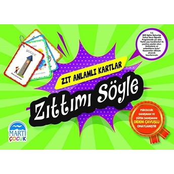 Zıt Anlamlı Kartlar - Zıttımı Söyle Bahar Sarıkaya